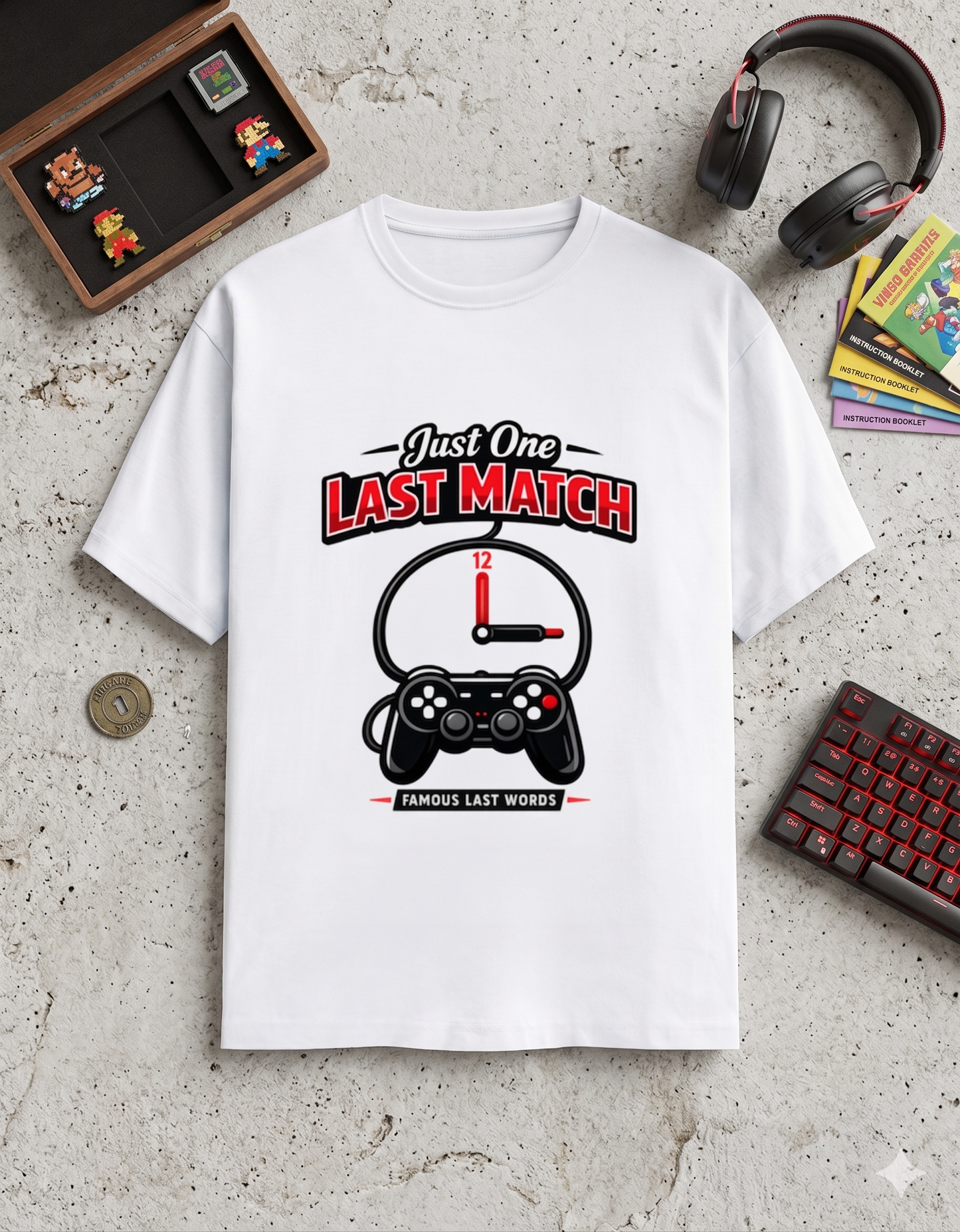 JUST ONE LAST MATCH – GAMER TEE